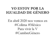 Iberoamérica se une en campaña “camino a la V Cumbre de Agendas Locales de Género de Colima 2020”