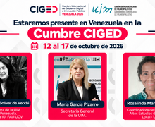La UIM participará en CIGED Venezuela 2026, un encuentro internacional sobre gerencia pública y economía digital