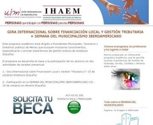 GIRA INTERNACIONAL SOBRE FINANCIACIÓN LOCAL Y GESTIÓN TRIBUTARIA + SEMANA DEL MUNICIPALISMO