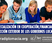 ESPECIALIZACIÓN EN COOPERACIÓN, FINANCIACIÓN Y ACCIÓN EXTERIOR DE LOS GOBIERNOS LOCALES