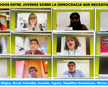 Democracia Paritaria fue el tema del segundo conversatorio enmarcado en el CICLO DE DIÁLOGOS SOBRE JUVENTUD Y DEMOCRACIA