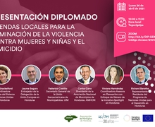 Presentación del Diplomado Agendas Locales para la Eliminación de la Violencia contra Mujeres y Niñas y el Femicidio.