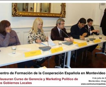 FINALIZA EN URUGUAY Curso de Gerencia y Marketing Político de los Gobiernos Locales