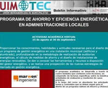 PROGRAMA DE AHORRO Y EFICIENCIA ENERGÉTICA EN ADMINISTRACIONES LOCALES