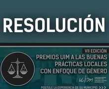 Resolución de los Premios Iberoamericanos UIM a las buenas prácticas locales con enfoque de género
