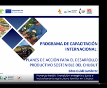 Se presentó la Agenda Participativa de Transición Energética Justa e Inclusiva de la Agricultura Familiar del Chubut