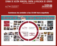 VIDEOCONFERENCIA: Semana de la Acción Municipal contra la Violencia de Género