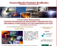 APROVECHA NUESTRAS BECAS Y PREPARA A TU CIUDAD PARA QUE SEA UN TERRITORIO RESILIENTE