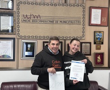 De forma exitosa finalizan en UIM las prácticas de Marina Gómez, egresada del Máster de Cooperación UGR