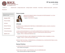 Disponible el número 23 de la Revista Iberoamericana de Gobierno Local