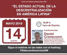 Asiste a webinar El estado actual de la descentralización en América Latina