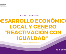 PNUD y la UIM lanzan curso internacional centrado en el EMPODERAMIENTO ECONÓMICO DE LAS MUJERES para la recuperación sostenible  y el avance de la AGENDA 2030 DESDE LA MIRADA LOCAL.