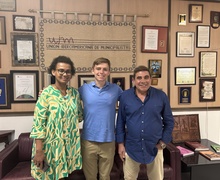 UIM Agradece la Colaboración de Estudiante de Connecticut College en la Escuela Iberoamericana de Altos Estudios en Gobierno Local