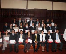 Ceremonia Graduación de Funcionarios del SAT