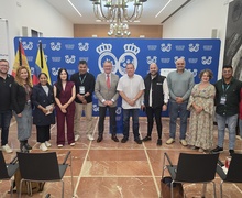 Diputación de Huelva en su calidad de integrante de la RED RUDICEL UIM acogió la clausura de la misión a autoridades de Colombia