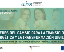 A través de proyecto  birregional se impulsa la participación juvenil en temas de transición energética y transformación digital