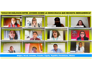 Democracia Paritaria fue el tema del segundo conversatorio enmarcado en el CICLO DE DIÁLOGOS SOBRE JUVENTUD Y DEMOCRACIA