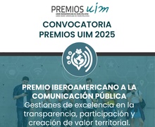 Postula a la 3era edición de los Premios Iberoamericanos a la Comunicación Pública