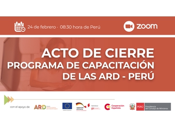 Con más de 600 participantes concluyó exitosamente el Programa de Capacitación a Agencias de Desarrollo de Perú