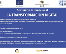 Te invitamos al Seminario Internacional "La Transformación Digital"