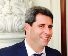 Sergio Uñac Gobernador de la Provincia de San Juan Premio Enrique B. Rodríguez al mérito municipalista