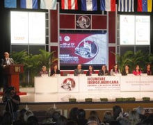 CON EMOTIVO DISCURSO PRESIDENTE UIM INAUGURÓ LA II CUMBRE IBEROAMERICANA DE GÉNERO