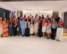 Ceremonia de Graduación de la Maestría en Gobierno y Gestión Pública Local en la República Dominicana de UIM  MAP - UASD y CIDEL