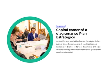 Intendente Emilio Baistrocchi, CoPESJ, UIM y la ciudadanía trabajan Plan Estratégico de San Juan Capital