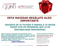 ESTA NAVIDAD REGÁLATE ALGO IMPORTANTE