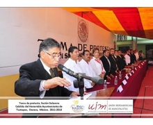 LA UIM PRESENTE EN LA SESIÓN SOLEMNE DE CABILDO DEL AYUNTAMIENTO DE TUXTEPEC OAXACA, MÉXICO